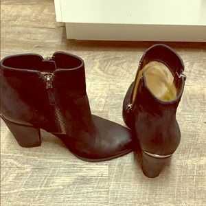 Black Michael Kors Ankle Booties
